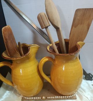 Conjunto de Jarras de Sangria años 70 preciosas