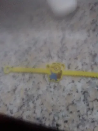 Braccialetto Minion giallo e blu