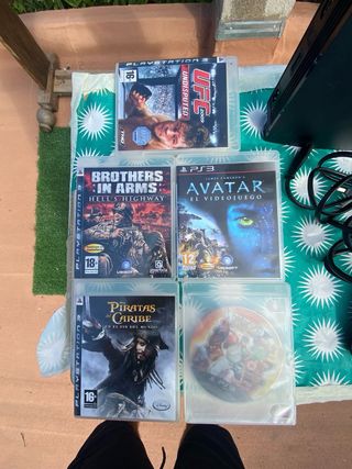 Consola PS3 Slim 320GB + Mando + Juegos
