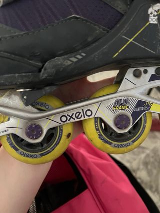 Patines oxelo talla 36-38 ajustables