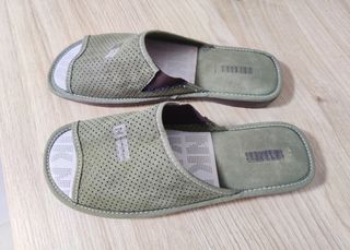 Zapatillas Nórdicas ante verde T.42