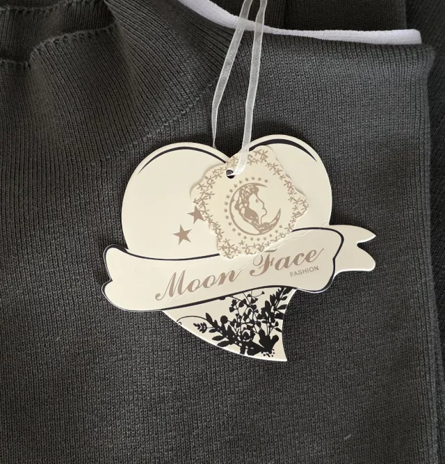 Conjunto traje pantalón de punto. Verde oliva