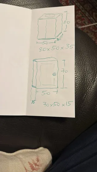 Set muebles de baño madera pino