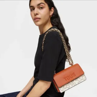 Bolso Tous pequeño bandolera naranja
