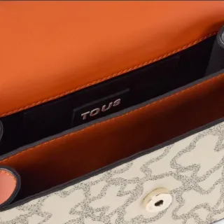 Bolso Tous pequeño bandolera naranja