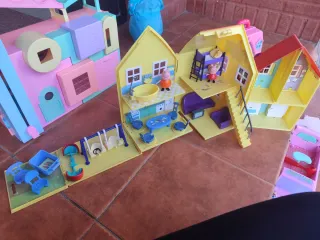 Casa Peppa Pig con figuras y accesorios
