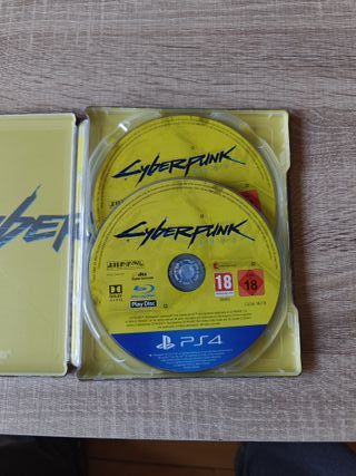 Cyberpunk 2077 PS4 Steelbook