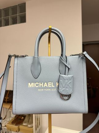 Borsa Michael Kors Azzurra Pelle