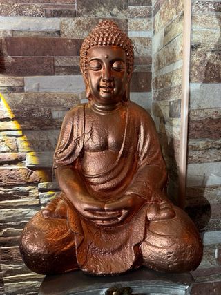 Figura Buda Sentado Bronce