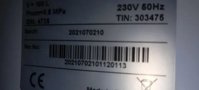 Termo eléctrico FICE 100L