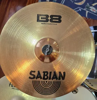 HI HAT SABIAN B8 14"(COMO NUEVO)