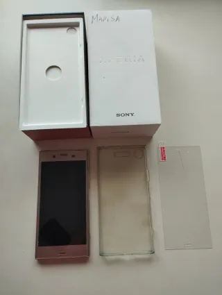 Sony Xperia XZ1 rosa + accessori