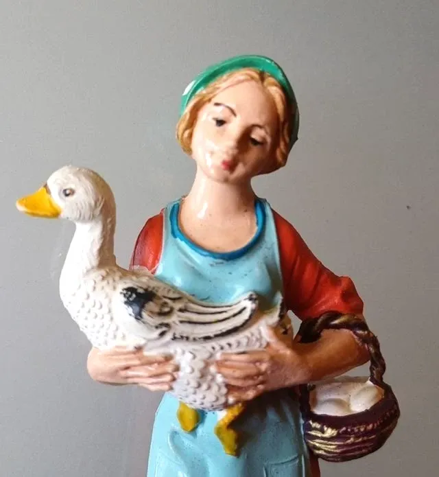 Statuina Presepe Depose Italy 10 cm vintage