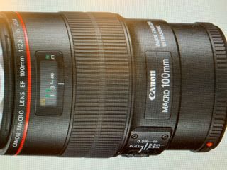 Canon 100 Macro 2.8 L Objetivoi como nuevo en caja