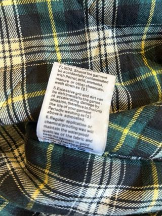 Parka estilo Barbour Verde Oliva vintage