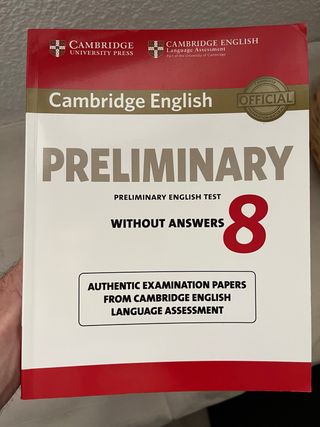 Libro English Cambridge Preliminary 8