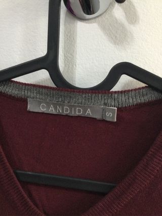 Maglioncino uomo Candida bordeaux taglia S