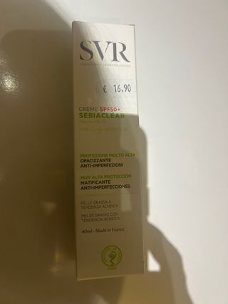 Crema SVR Sebiaclear SPF50+ 40ml