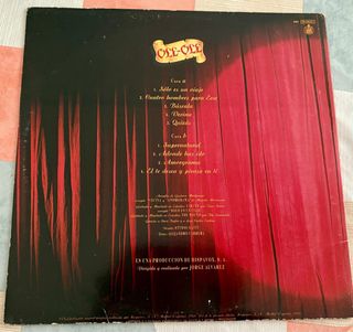 Vinilo Olé-Olé Cuatro Hombres Para Eva