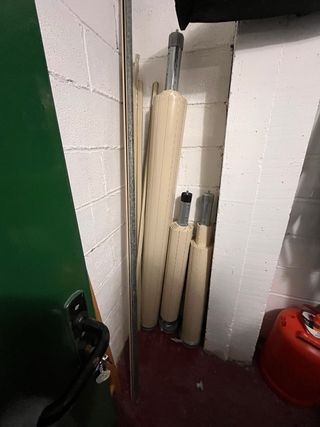 Persianas prácticamente nuevas. (tres años)