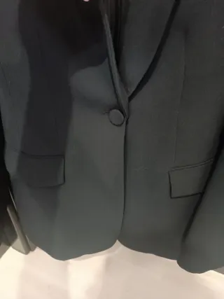 Blazer Zara Negra Talla XS