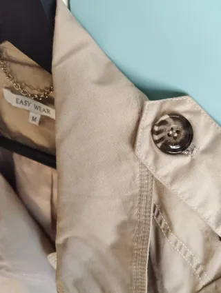 Gabardina El Corte Inglés Beige Talla M