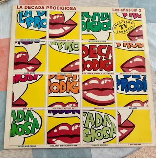 Vinilo La Década Prodigiosa - Los Años 80/2