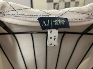 Tuta Sportiva Armani Jeans Bianca