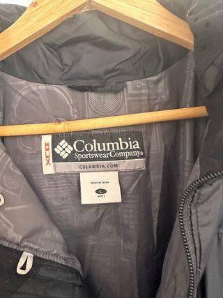 Chaqueta Columbia Talla L Negra