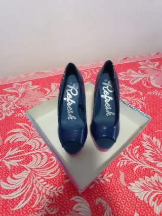 Zapatos Refresh Mujer Azul, Rosa, Blanco, Amarillo