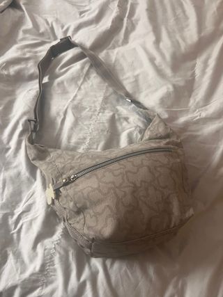 Bolso Tous tela crema ositos