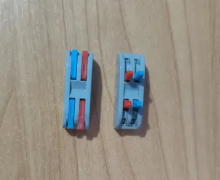 Conectores rápidos 2 polos (10 unidades)