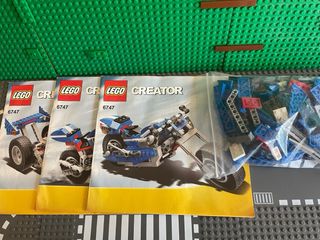 Lego Creator Motos y Helicóptero