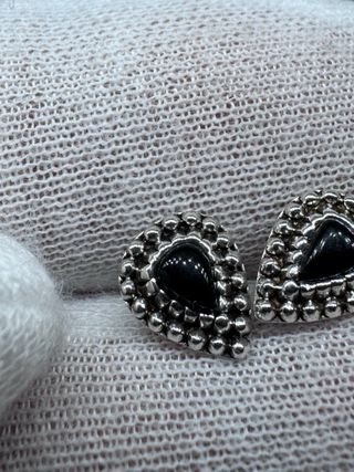 Pendientes Plata 925 Onix