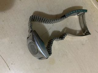 Orologio Garel Saltarello Digitale Argento Blu