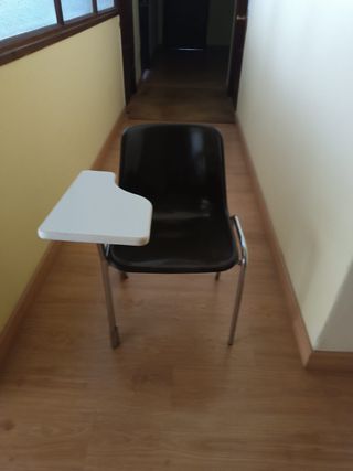 8 (pack de ocho) sillas plegables para aula