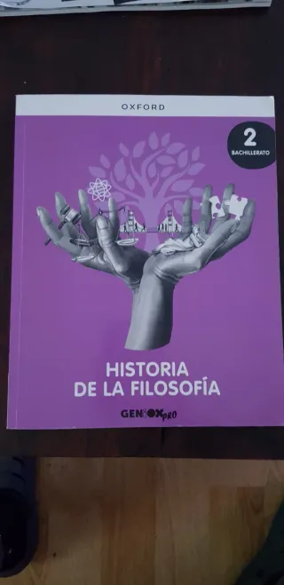 Historia de la Filosofía 2º Bachillerato. Libro...