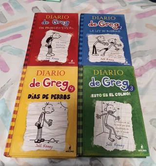 El diario de Greg, pack de 4 libros 