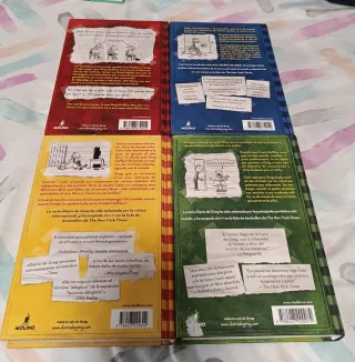 El diario de Greg, pack de 4 libros 