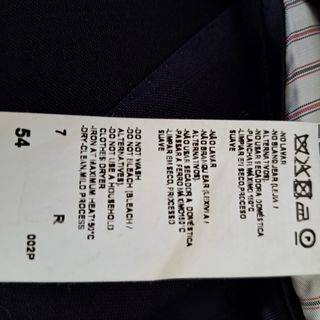 Americana Emidio Tucci azul Talla 54