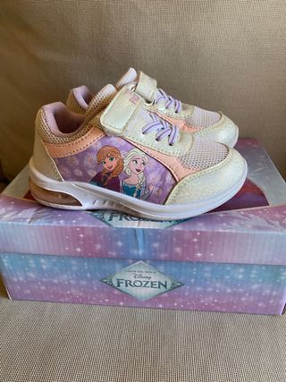 Deportivas Frozen Talla 26 con Luces LED