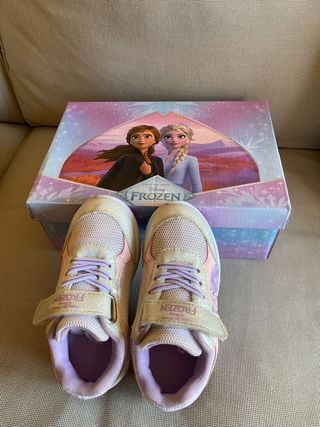 Deportivas Frozen Talla 26 con Luces LED