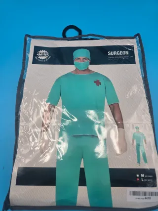 Disfraz Cirujano Adulto Talla L