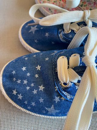 Zapatillas Lona Niña Talla 26