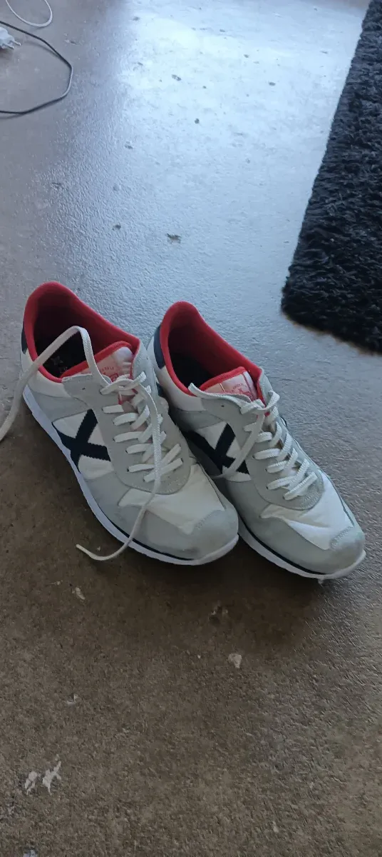 Zapatillas Munich Sportwear Blancas y Azules