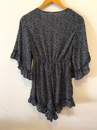 Mono corto estampado lunares