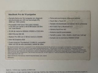 MacBook Pro 15” 2017