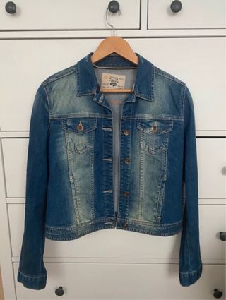 Cazadora vaquera azul