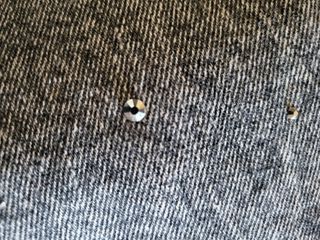 jeans on borchiette