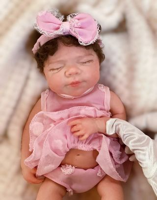 Muñeca Reborn Silicona Completa Bebé